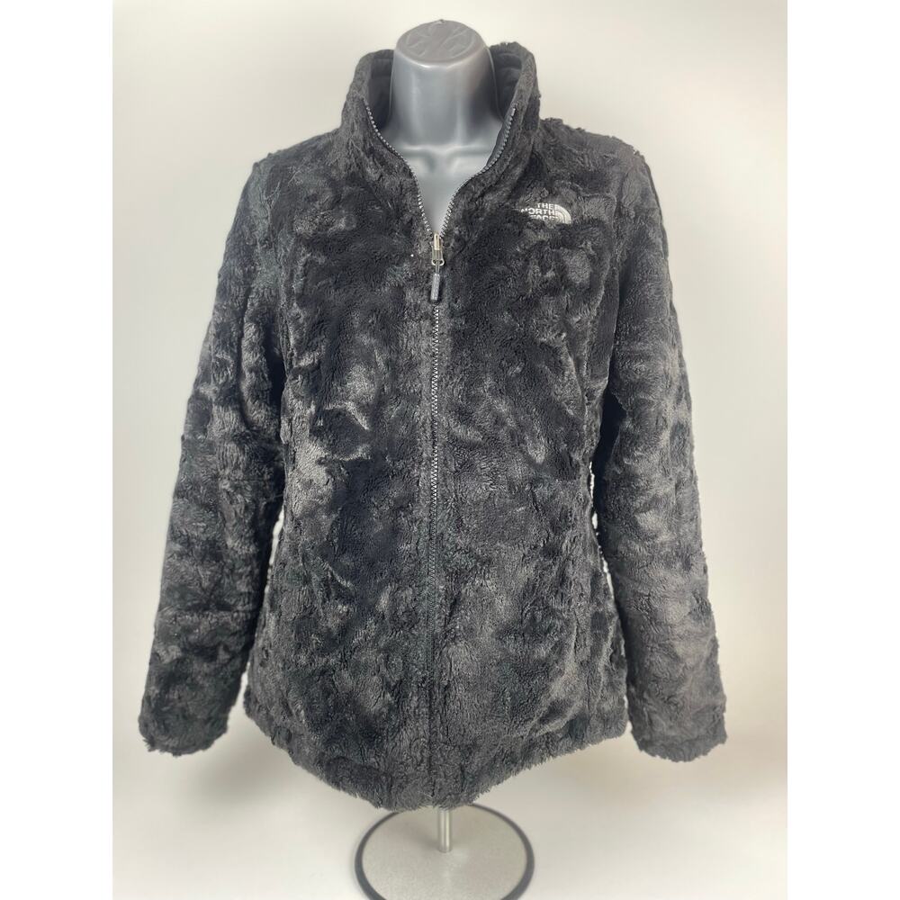 The North Face Reversible Moosebud Puffer/Jacket Women’s S Black Sherpa